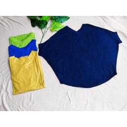 BR20394-1 - ATASAN BATWING POLOS - kunyit