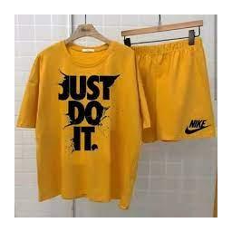 BR20608 - SETELAN JUST DO IT MUSTARD