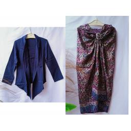 BR20614 - KEBAYA NAVY