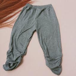 BR20690 - LEGGING ANAK POLOS ABU