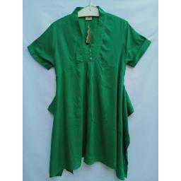 BR20709 - BLOUSE WANITA HIJAU