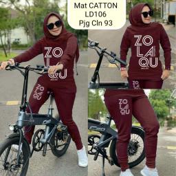 BR20879 - SETELAN ZOLAQU BROWN LENGAN PANJANG