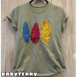 BR20889 - SAYAP ABU TUA TSHIRT TUMBLR TEE (BABYTERRY)