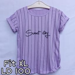 BR20950 - SWEET STORY SALUR LILAC TSHIRT TUMBLR TEE SIZE XL