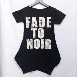 BR20975 - KAOS WANITA FADE TO NOIR BLACK