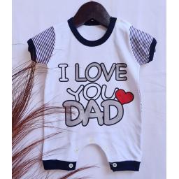 BR21018 - JUMPER BAYI I LOVE DAD HITAM
