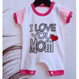 BR21023 - JUMPER BAYI I LOVE MOM PINK