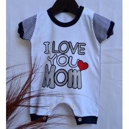 BR21026 - JUMPER BAYI I LOVE MOM HITAM