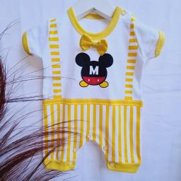 BR21038 - JUMPER BAYI COWOK MICKEY MOUSE KUNING