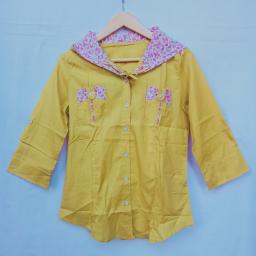 BR21085 - KEMEJA HODDIE KUNING