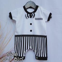 BR21113 - JUMPER BAYI COWOK PITA HITAM