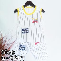 BR21187 - SETELAN ANAK BASEBALL KUNING