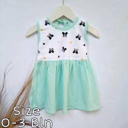 BR21236 - DRESS BAYI NEWBORN MICKEY MINT