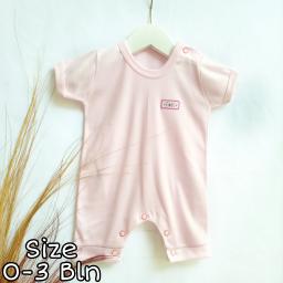 BR21241 - JUMPER BAYI NEWBORN POLOS PINK