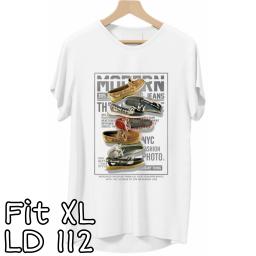 BR21331 - MODERN JEANS KAOS PRIA TSHIRT TUMBLR TEE SIZE XL