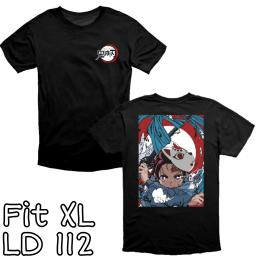 BR21348 - DEMON SLAYER KAOS PRIA TSHIRT TUMBLR TEE SIZE XL