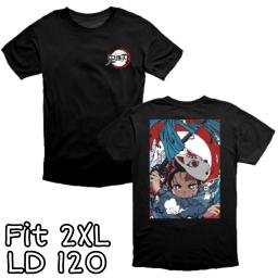 BR21357 - KIMETSU NO YAIBA KAOS PRIA TSHIRT TUMBLR TEE 2XL