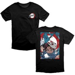 BR21367 - KIMETSU NO YAIBA KAOS PRIA TSHIRT TUMBLR