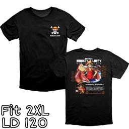 BR21368 - ONE PIECE KAOS PRIA TSHIRT TUMBLR TEE SIZE 2XL
