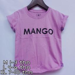 BR21408 - MANGO LILAC KAOS ANAK TSHIRT TUMBLR TEE - Size XL