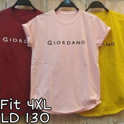 BR21506-1 - GIORDANO TSHIRT TUMBLR TEE SIZE 4XL - Maroon