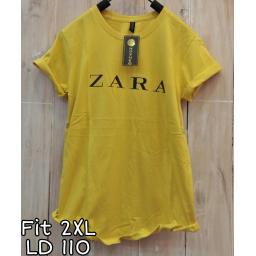 BR21516 - ZARA KUNING TSHIRT TUMBLR TEE SIZE 2XL