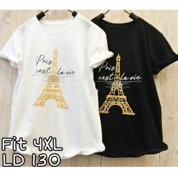 BR21814-1 - PARIS TSHIRT TUMBLR SIZE 4XL - Putih