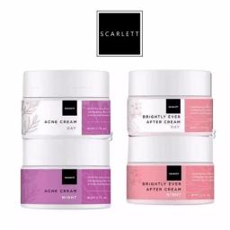 BR21841-1 - SCARLETT WHITENING DAY & NIGHT CREAM - Acne Day Cream