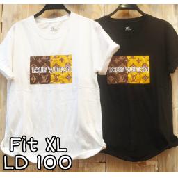 BR21925 - LOUIS TSHIRT TUMBLR TEE SIZE XL - Putih