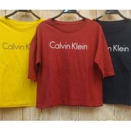 BR22056 - CALVIN LENGAN 3/4 TSHIRT TUMBLR TEE SIZE XL - Maroon