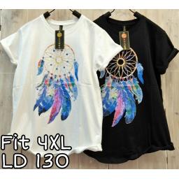 BR22119 - SAYAP TSHIRT TUMBLR TEE SIZE 4XL - Putih