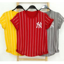 BR22144 - NEW YORK YANKE SALUR TSHIRT TUMBLR TEE - Abu