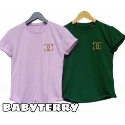 BR22201 - DC TSHIRT TUMBLR TEE (BABYTERRY) - Lilac