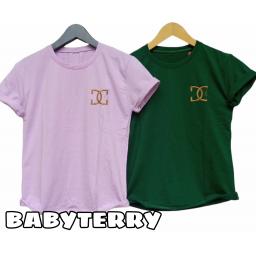 BR22201-1 - DC TSHIRT TUMBLR TEE (BABYTERRY) - Lilac