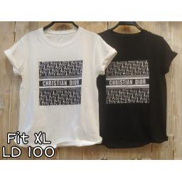 BR22365 - DIO TSHIRT TUMBLR TEE SIZE XL - Hitam