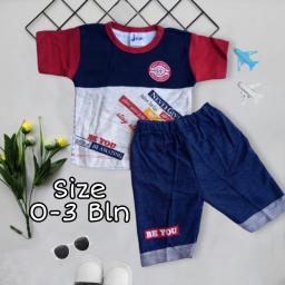 BR22382 - SETELAN BAYI DREAM BIG NAVY