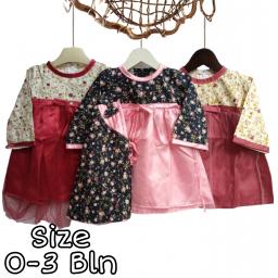 BR22394-1 - DRESS BAYI KIMONO PITA - Maroon