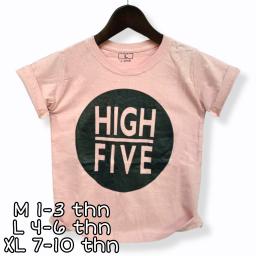 BR22447 - HIGH FIVE DUSTY KAOS ANAK TSHIRT TUMBLR TEE - Size XL