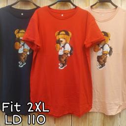 BR22485 - BEAR TSHIRT TUMBLR TEE SIZE 2XL - Navy