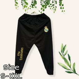 BR22630 - CELANA ANAK JOGER FLY EMIRATES HITAM - Size S