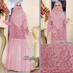 BR22811 - RAFANIA SYARI PINK DUSTY (EP) - Harga Naik