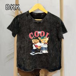 BR22853 - SO COOL BEAR IMPORT TSHIRT TUMBLR TEE HITAM SIZE M