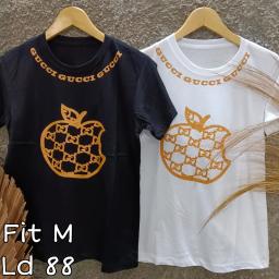 BR23285 - GUC TSHIRT TUMBLR TEE SIZE M - Hitam