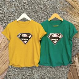 BR23291 - SUPERMAN TSHIRT TUMBLR TEE - Kunyit