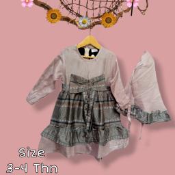 BR23754 - DRESS ANAK MUSLIM SHIMMER