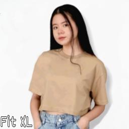 BR23929 - KAOS CROP TEE POLOSCOKSU SIZE XL