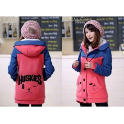 BR06231 - JAKET HUSKIES BLUE PEACH