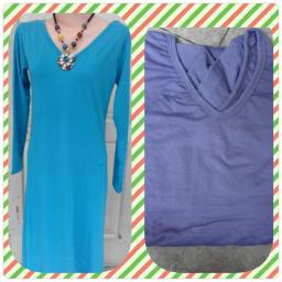 BR07966 - LONG DRESS ARUMI - blue