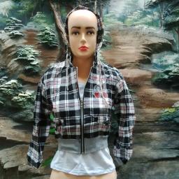 BR08271 - BLAZER TOP BLACK