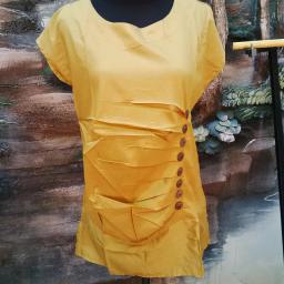 BR08424 - ATASAN KANCING YELLOW